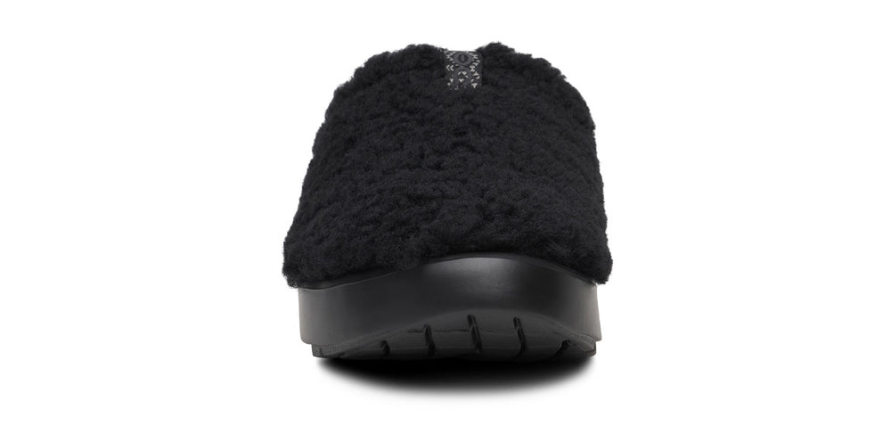 Women's OOcoozie Sherpa Mule - Black